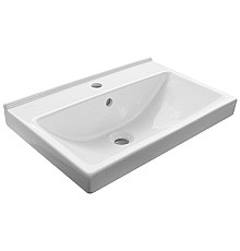 Раковина Sanita Luxe Fest 80 WB.FN/Fest/80-C/WHT.G/S1 Белая