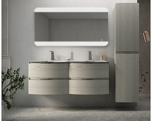 Тумба под раковину Cezares Vague 69 подвесная Rovere sbiancato