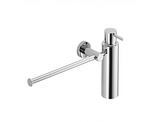 Дозатор для мыла с полотенцедержателем Colombo Design Plus W4975.CR Хром