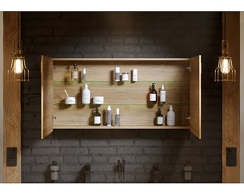 Корпус зеркального шкафа Aqwella 5 Stars Mobi 100 MOB0410 без боковин