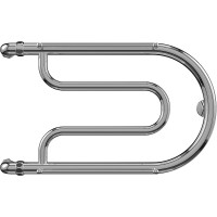 Водяной полотенцесушитель Terminus Фокстрот 320x600 4620768881244 с полкой Хром