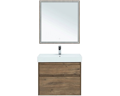 Комплект мебели для ванной Aquanet Nova Lite 75 254218 подвесной Дуб рустикальный