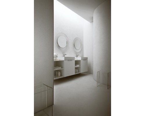 Зеркало Laufen Kartell 78 с подсветкой прозрачный пластик