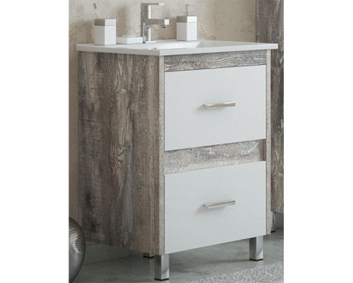 Тумба под раковину Corozo Верона 65 SD-00000346 Антик Белая
