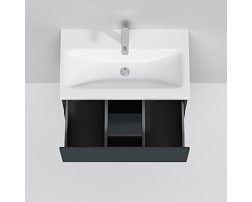 Тумба под раковину AM.PM Gem 75 M90FHX07522GM подвесная Графит матовый