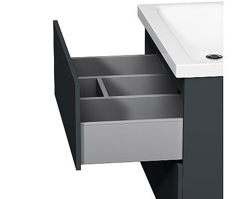 Тумба под раковину AM.PM Gem 75 M90FHX07522GM подвесная Графит матовый
