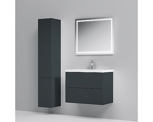 Тумба под раковину AM.PM Gem 75 M90FHX07522GM подвесная Графит матовый