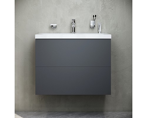 Тумба под раковину AM.PM Gem 75 M90FHX07522GM подвесная Графит матовый