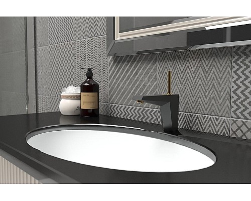 Смеситель для раковины Shouder Tiffany 0210217 Черный Золото