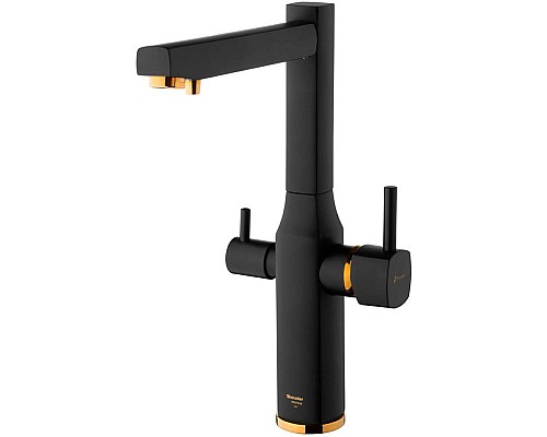 Смеситель для кухни Shouder Unique 0170817 Черный Золото