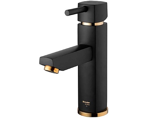 Смеситель для раковины Shouder Unique 0170217 Черный Золото