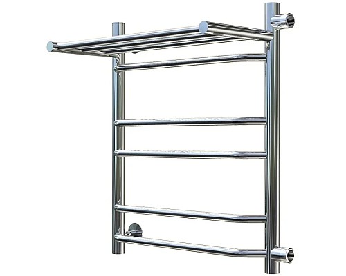 Водяной полотенцесушитель Тругор Браво 3 П ПМ R 60x40 с полкой Хром