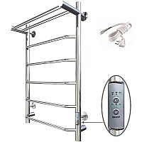 Электрический полотенцесушитель Тругор ПЭК 6 П СП 80x40 с полкой Хром