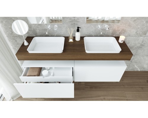 Столешница под раковину Velvex Unique Unit 160 st.UNI.160-628 Дуб карпентер