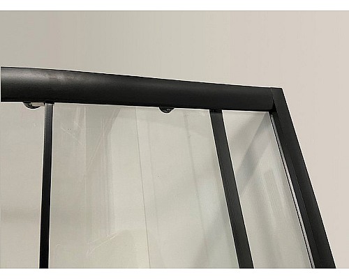 Душевой уголок Niagara Eco 80х80 NG-003-14 Black профиль Черный стекло с рисунком