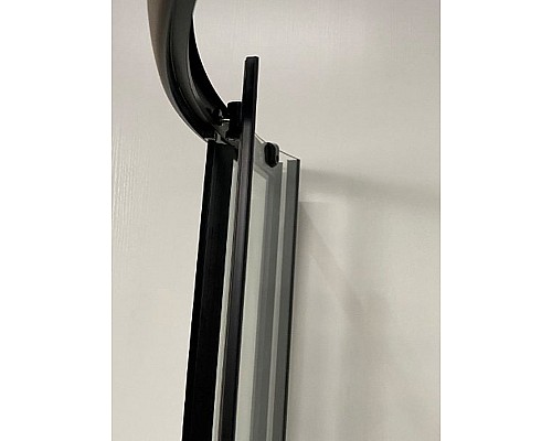 Душевой уголок Niagara Eco 80х80 NG-003-14 Black профиль Черный стекло с рисунком