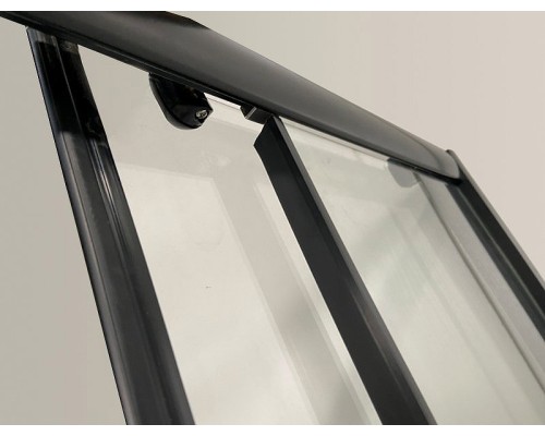 Душевой уголок Niagara Eco 120х80 NG-012-14Q Black профиль Черный стекло с рисунком