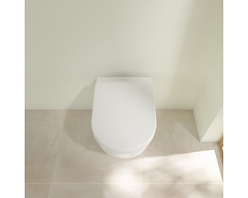 Унитаз Villeroy&Boch Subway 2.0 5602R0R1 приставной без сиденья