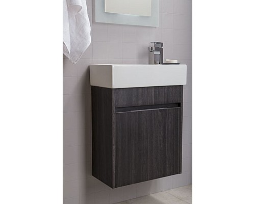 Тумба с раковиной Aquanet Лидс 50 213042 подвесная Эвкалипт мистери