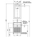 Тумба с раковиной Aquanet Лидс 50 213042 подвесная Эвкалипт мистери