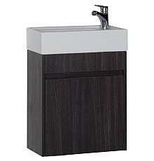 Тумба с раковиной Aquanet Лидс 50 213042 подвесная Эвкалипт мистери