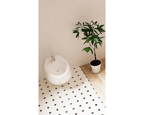 Биде Sanita Luxe Ringo BD.WH/Ringo/C/WHT.G/S1 подвесное Белое