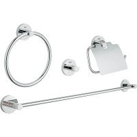 Набор аксессуаров для ванной Grohe Essentials Хром