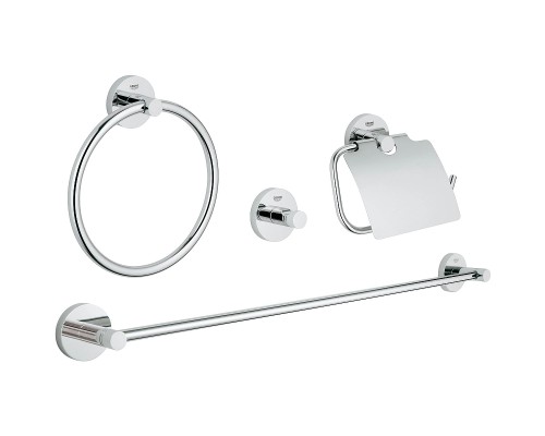 Набор аксессуаров для ванной Grohe Essentials 40776001 Хром