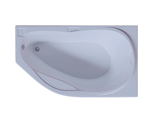 Акриловая ванна Aquatek Таурус 170х100 R TAR170-0000129 без гидромассажа с фронтальной панелью с каркасом (разборный) со слив-переливом