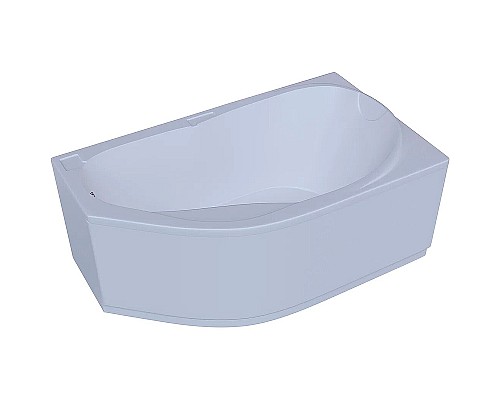 Акриловая ванна Aquatek Таурус 170х100 R TAR170-0000129 без гидромассажа с фронтальной панелью с каркасом (разборный) со слив-переливом