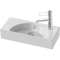 Раковина Jacob Delafon Odeon Rive Gauche 50 R Белая