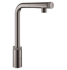 Смеситель для кухни Grohe Minta SmartControl 31613A00 Темный графит глянец