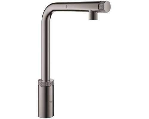 Смеситель для кухни Grohe Minta SmartControl Темный графит глянец