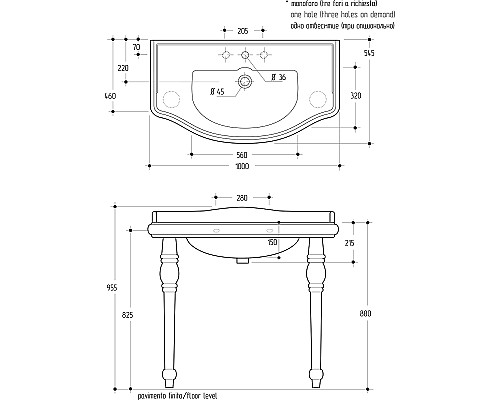 Раковина Migliore Bella 100 20600 Белая