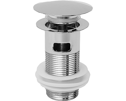 Донный клапан WellWant WWS01110M click-clack Хром