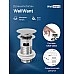 Донный клапан WellWant WWS01110M click-clack Хром