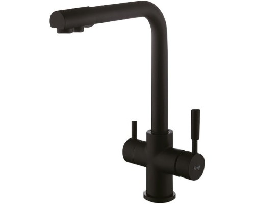 Смеситель для кухни Frap F4352-6 Черный матовый