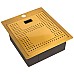 Кухонная мойка ZorG Master 51 ZM N-5152 BRONZE с накладкой Бронза