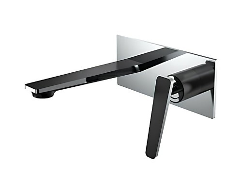 Смеситель для раковины Frap F1057-22 Черный матовый Хром