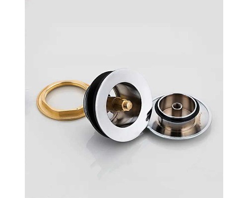 Донный клапан Frap F63 click-clack Хром