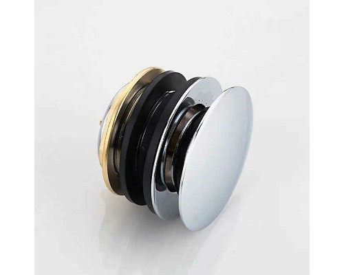 Донный клапан Frap F63 click-clack Хром