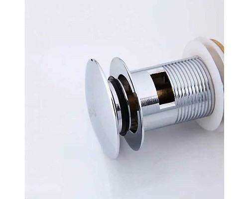 Донный клапан Frap F65-2 click-clack Хром