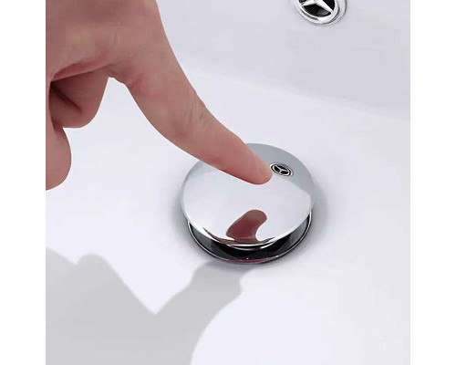 Донный клапан Frap F65-2 click-clack Хром