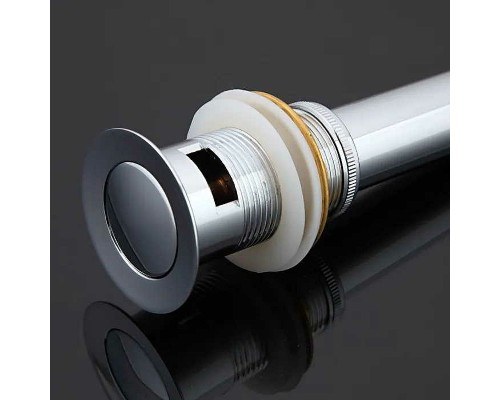 Донный клапан Frap F66-2 click-clack Хром