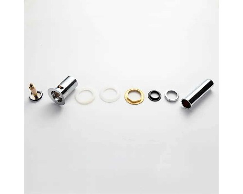 Донный клапан Frap F66-2 click-clack Хром