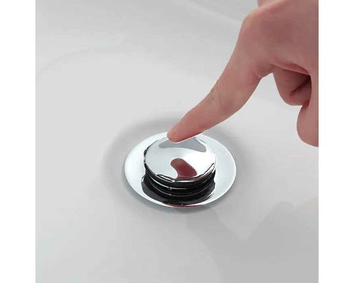 Донный клапан Frap F66-2 click-clack Хром