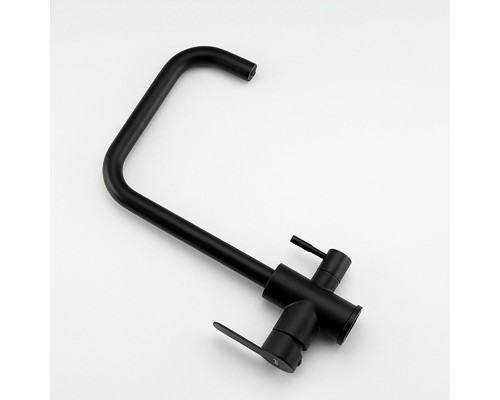 Смеситель для кухни Frap H801 F43801-6 Черный матовый