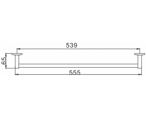 Полотенцедержатель Frap F33 F3301 Хром