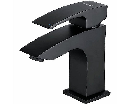 Смеситель для раковины Gappo G07-6 G1007-66 Черный матовый