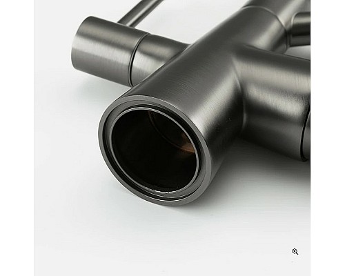 Смеситель для кухни Gappo G4398-19 Графит Черный